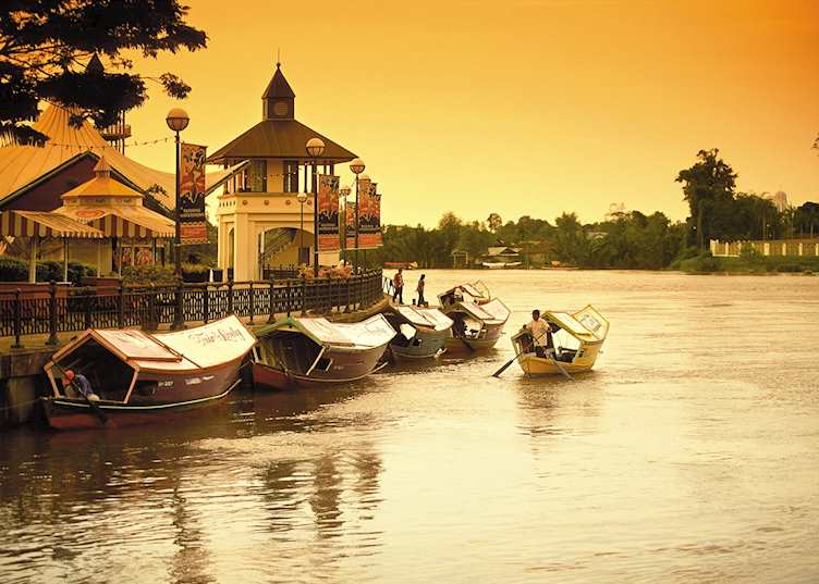Sunset in Kuching, Sarawak