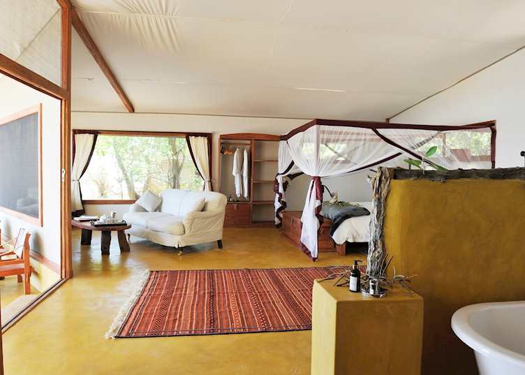 Standard Tent, Potato Bush Camp, Lower Zambezi National Park