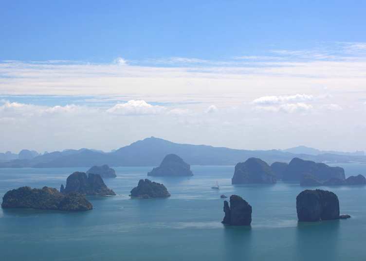 View of Phang Nga Bay, Koh Yao