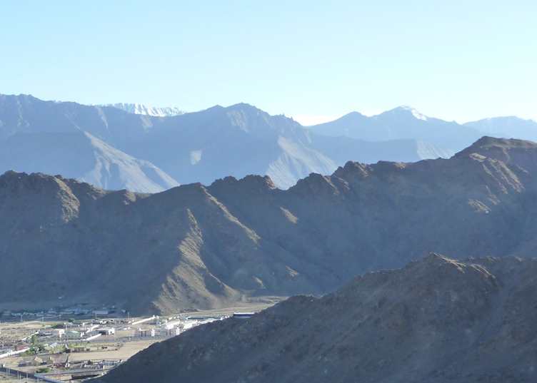 Views from the Shanti Stupa