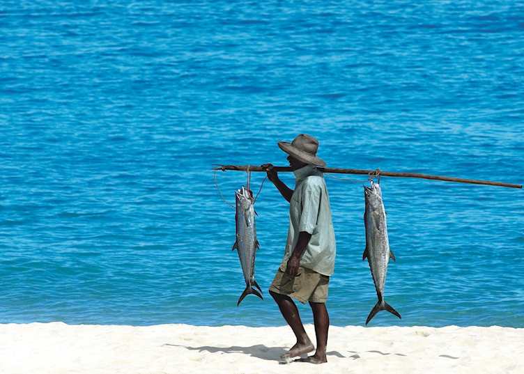 Local fisherman, Constance Hotel Tsarabanjina, The Nosy Mitsio Islands