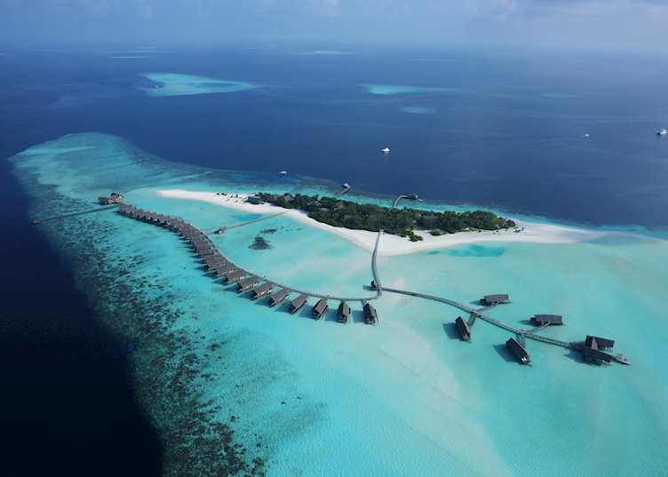 Aerial view, COMO Cocoa Island, Maldive Island