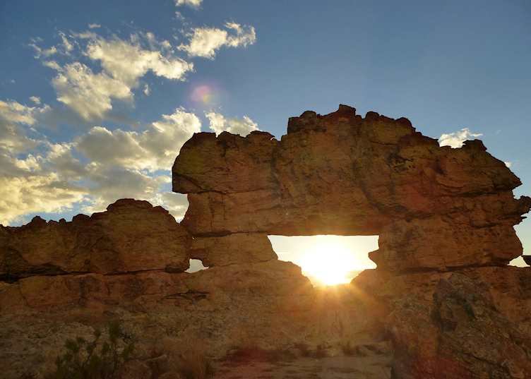 Le Fenetre, Isalo National Park, Madagascar