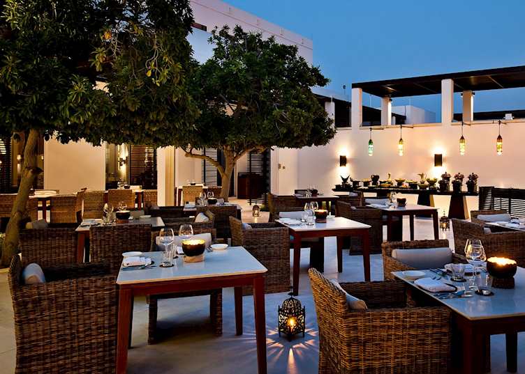 Arabian Nights Courtyard, Chedi Muscat