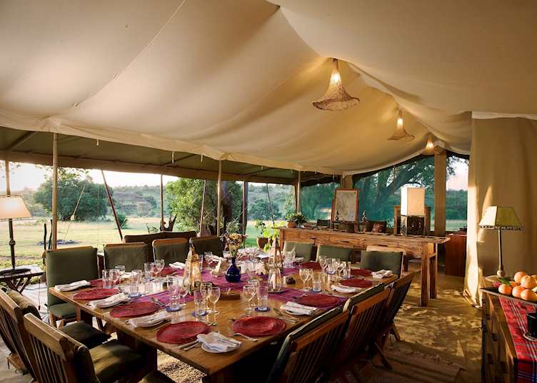Dining Area, Kicheche Mara Camp, Masai Mara