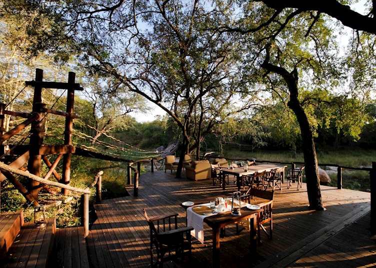 Outdoor Dining, Dulini Safari Lodge, The Sabi Sand Wildtuin