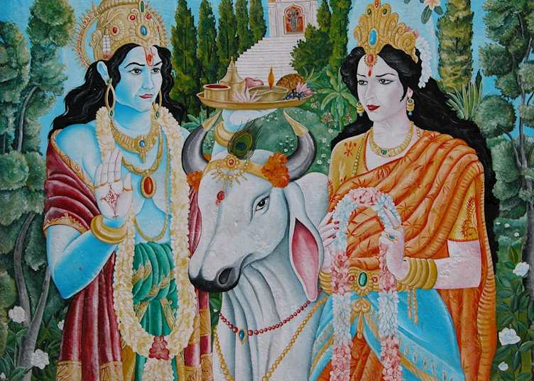 Mural, Pashupatinath
