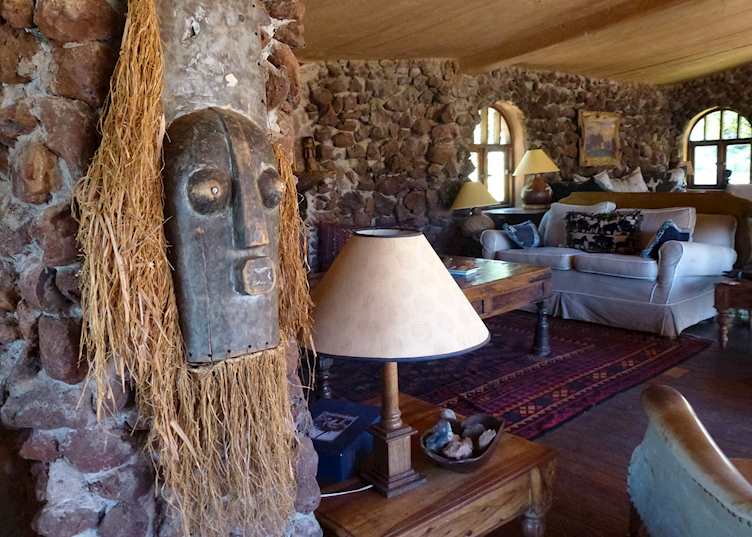 Sitting room, Lewa Wilderness Trails