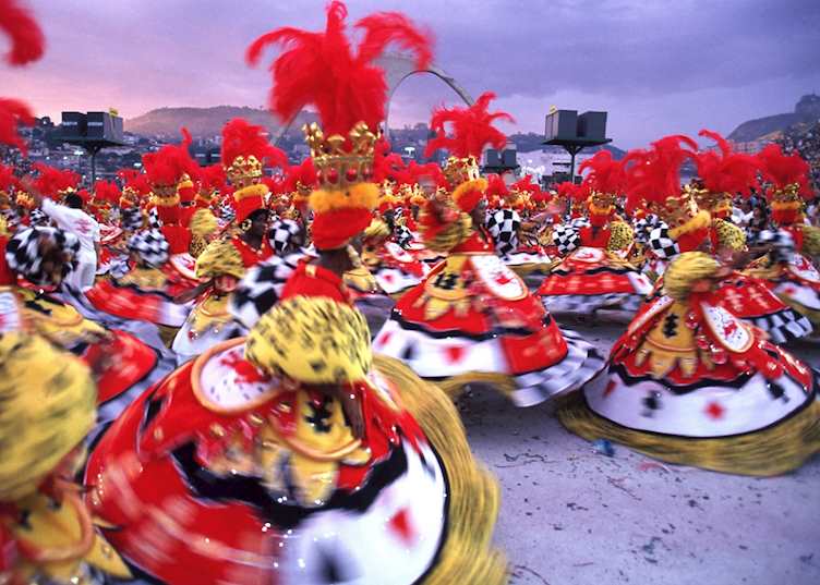 Carnival colours, Rio de Janeiro