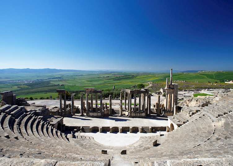 Anfiteatro Roman Theatre, Tunis, Tunisia