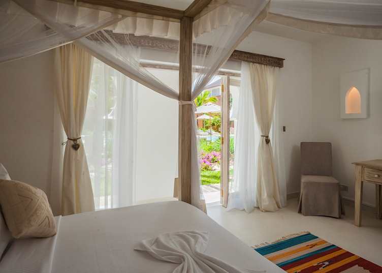 Suite bedroom, Medina Palms, Watamu