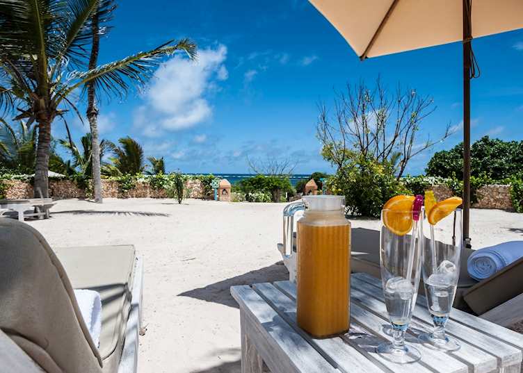 Private beach at Medina Palms, Watamu