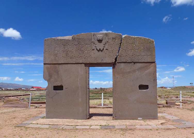 Sun Gate, Tiahuanaco Ruins, Bolivia