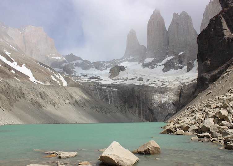Torres Del Paine base of towers