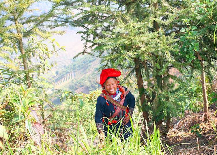 Red Dzao woman, Thanh Kim Valley, Sapa, Vietnam