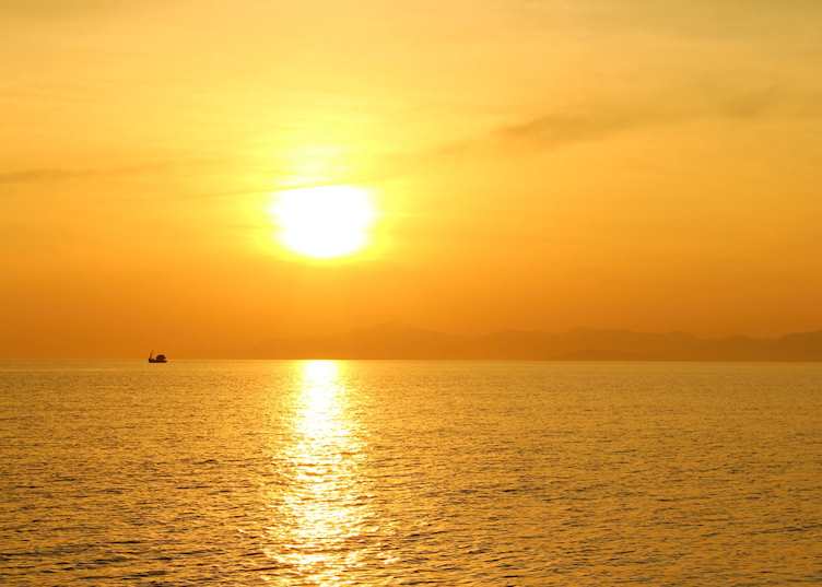 Sunset, Mergui, Burma (Myanmar)