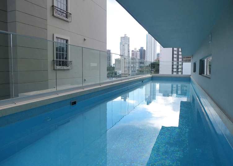Swimming pool at the Bristol, Panama City