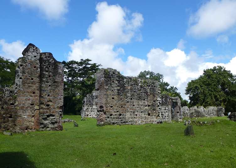 The ruins at Panama Viejo
