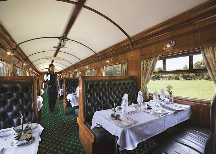 Dining carriage, The Rovos Rail