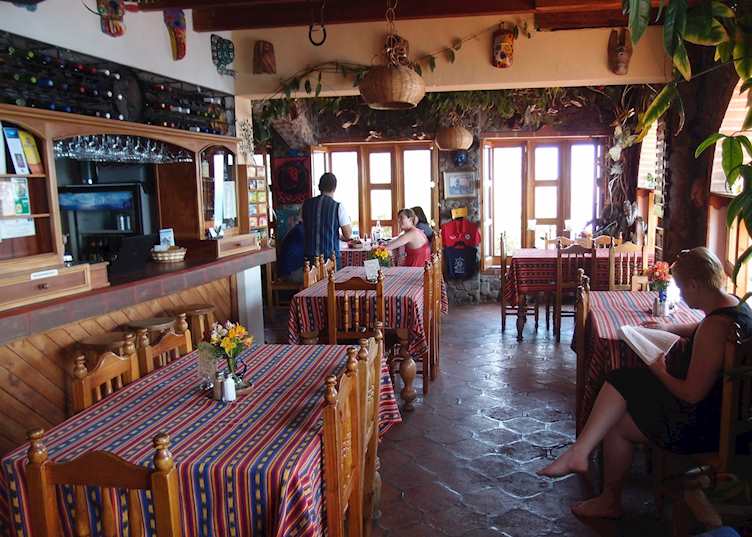 Restaurant, Casa del Mundo, Lake Atitlan