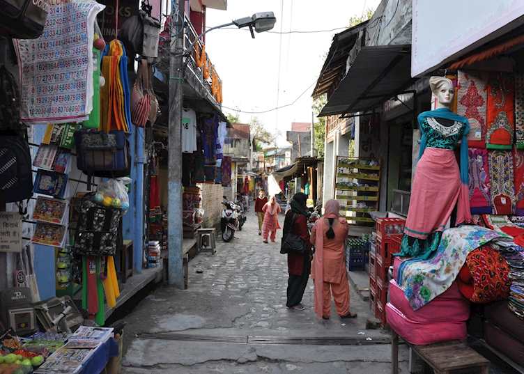 Local market, Pragpur, India