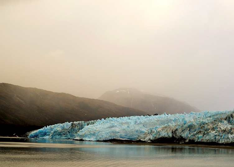 The Patagonian ice fields