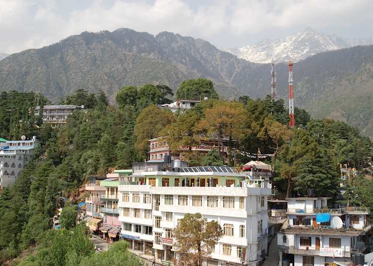 View of McLeod Ganj, near Dharamshala
