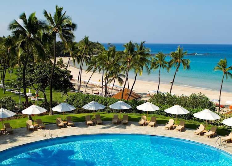 Pool, Mauna Kea Beach Hotel, Hawaii (Big Island)