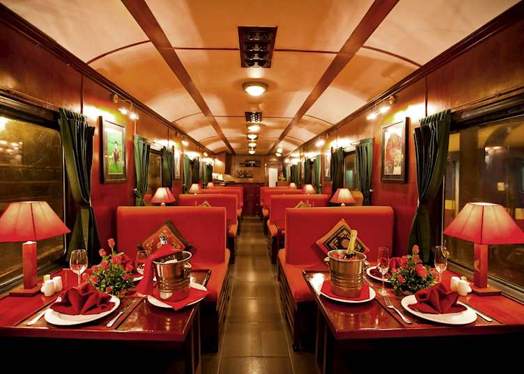 Le Tonkin Restaurant onboard the Victoria Express Train