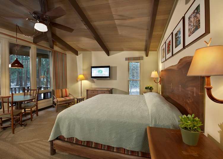 Lodge Room, Yosemite Valley Lodge (formerly Yosemite Lodge at the Falls), Yosemite National Park