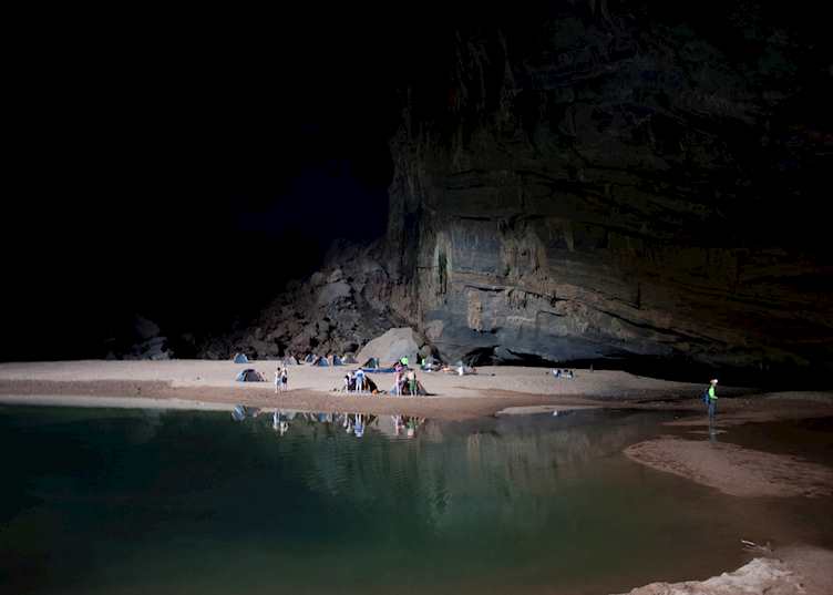 Camping at Phong Nha-Ke Bang National Park, Vietnam