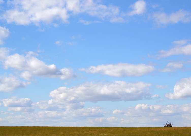 Famous Saskatchewan skies, near Swift Current, Canada