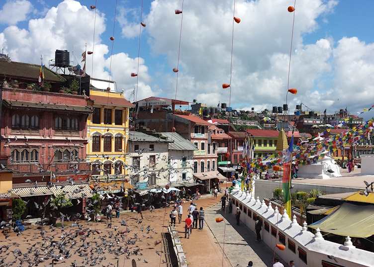 Bodnath Square, Kathmandu, Nepal
