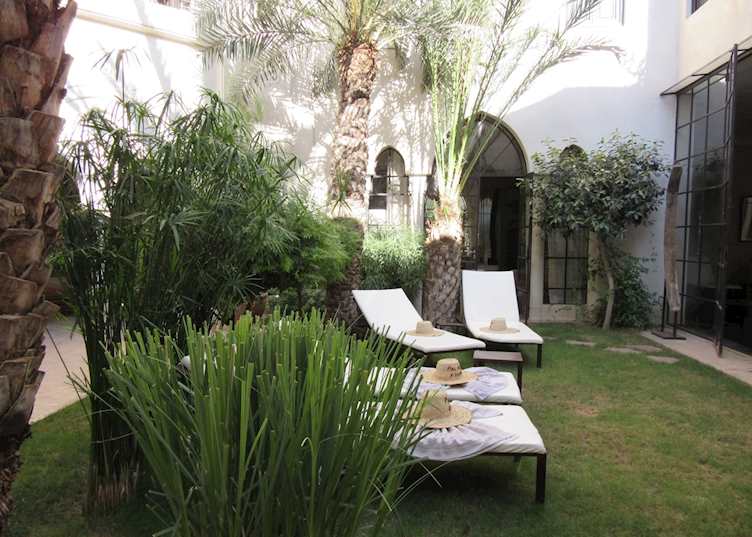 Garden, Riad Palais Khum, Marrakesh