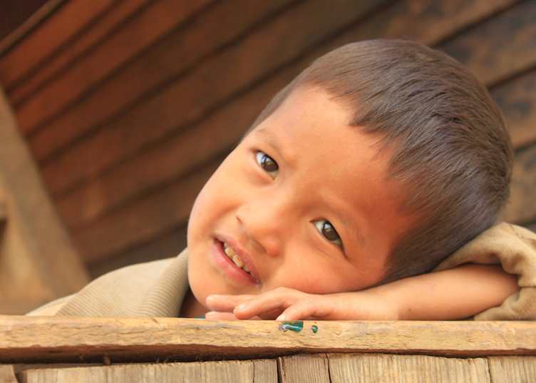 Boy at the Kanpetlet orphanage, Kanpetlet