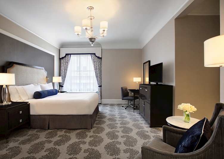 Fairmont king room, The Fairmont San Francisco