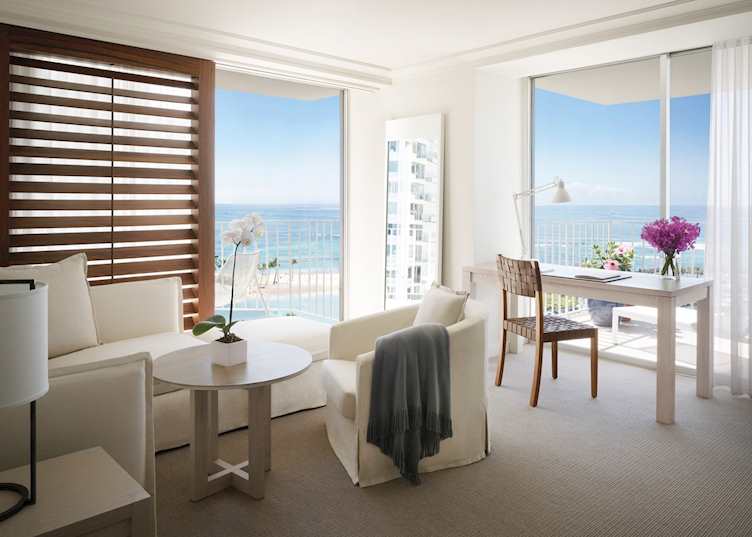 Ocean Front Suite, The Modern Honolulu Hotel