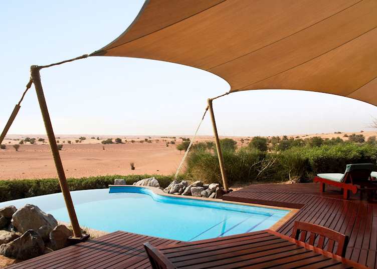 Bedouin Suite pool, Al Maha Desert Resort, Dubai