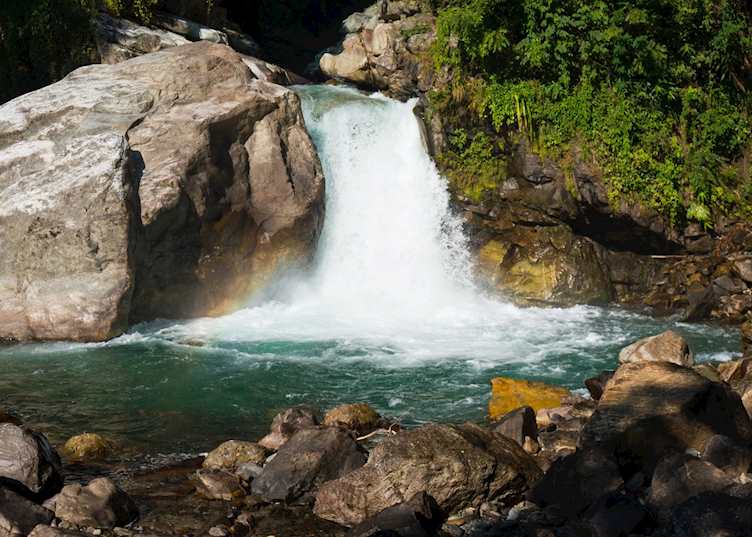 Waterfall in the Annapurnas