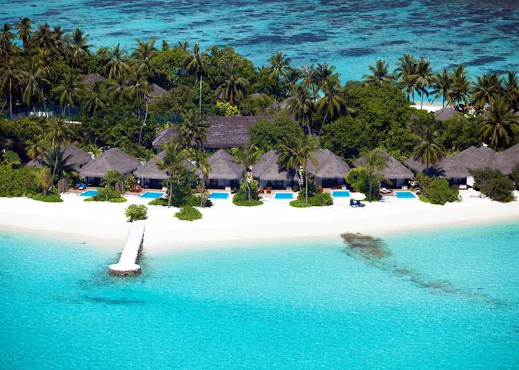 Beach villas with pool, Niva Velassaru Maldives