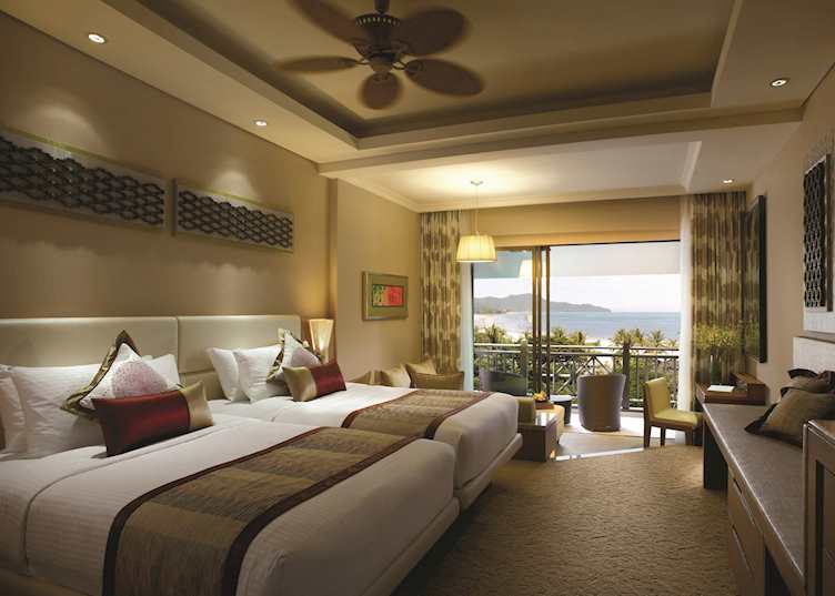 Garden Wing Deluxe Seaview Room, Shangri-La's Rasa Ria Resort, Kota Kinabalu