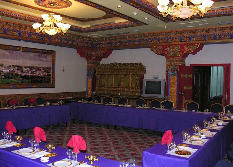 Tsetang Hotel restaurant, Tsetang