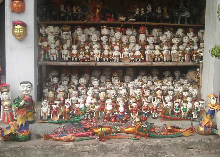 Water puppets for sale in Hanoi