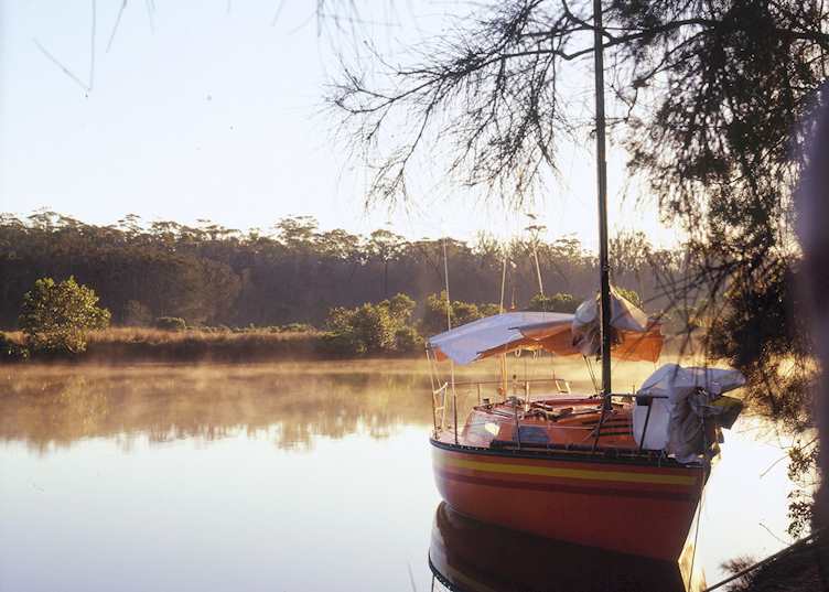 The creek, Paperbark Camp, Jervis Bay