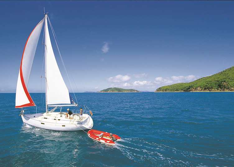 Chartered boat, Whitsundays