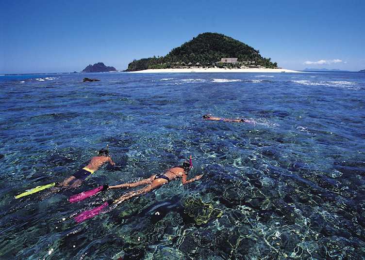 Snorkelling at Matamanoa Island Resort, Mamanuca and Yasawa Islands