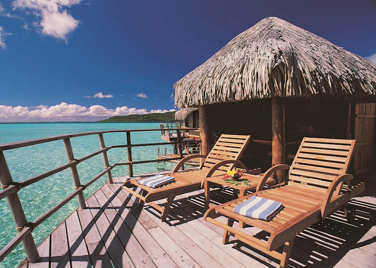 Bora Bora overwater suite, Le Taha'a Private Island and Spa, Taha'a