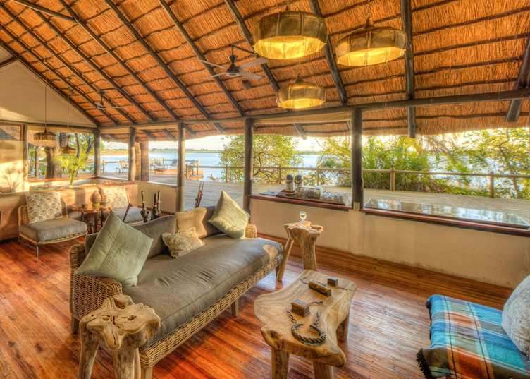 Xugana Island Lodge lounge
