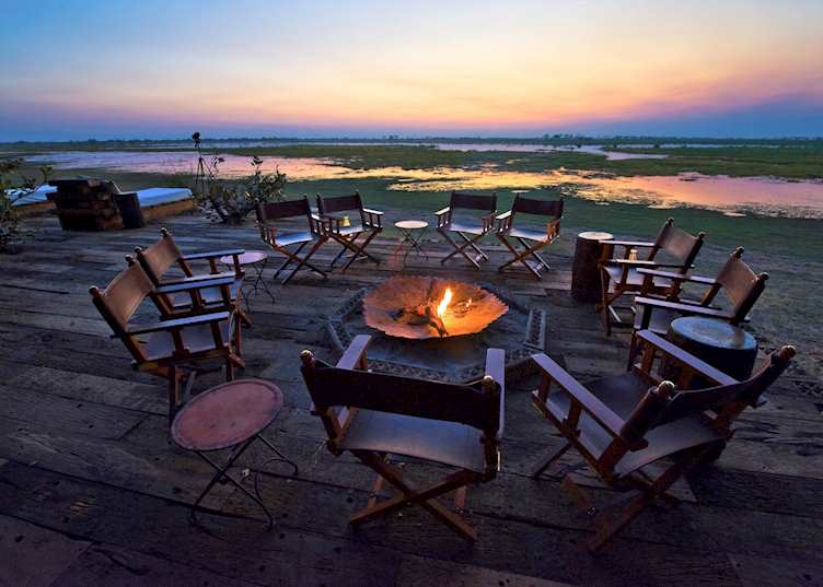 Zarafa Camp fire pit