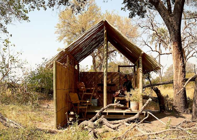 Oddballs' Camp, massage tent